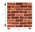 Import pvc 3d brick wall sticker home decoration from China