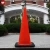 Import pvc black base cone mini plastic road traffic cone from China
