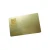 Import PVC material gold metallic member plastic card from China
