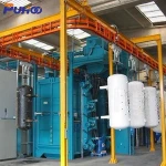 Q38 Hanging chain hook type shot blasting machine