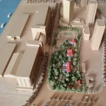 quality 1 : 500 scale design plan architectural model working model