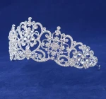 Queena Luxury Crystal Rhinestones Royal Princess Bridal Tiaras Crown Rhinestone Pageant Crowns Bride Headbands Wedding crown