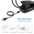 Import Rechargeable  4 LED Eye-Care Warm Book Light with Dual Head, Clip On Bed Reading Light, Music Stand Lamp from China
