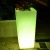 Import Rechargeable battery led light up tall plastic wedding flower vase from China