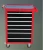 Import Red 72 inch rolling tool cabinet from China