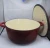 Import Red Color Cast Iron Enamel Covered Round Dutch Oven Casserole With Lid from China