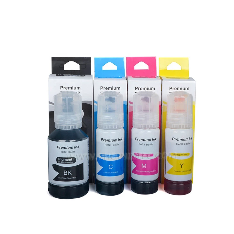 Refill Ink Newest EcoTank 502 Ink Bottles for Epson Expression ET-2700 2750 3700 WorkForce ET-3750 4750 printer