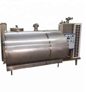 Refrigerated Bulk Milk Cooler Milk Dairy Processing Plant Equipment