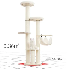 Relipet Multi-Level Cat Tree Furniture Kittens Activity Tower with Scratcher Posts