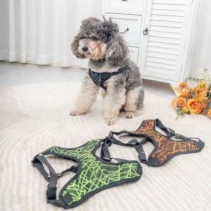 Rena Pet Hot All Weather Mesh Step Colourful Knitted Fully Adjustable Soft Padded Dog Harness