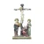 Import Resin crafts religious Jesus head crucifix cross statue for souvenir from China