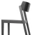 Import Restaurant Black wooden Chair Design stackable Leisure Dining Chair from China
