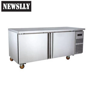 Restaurant hotel refrigerated equipment stainless steel deep counter freezer