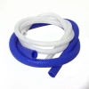 Reticulated high pressure resistant and durable food safety composite braided reinforced silicone rubber hose