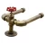 Import Retro Industrial Style Decorative Accessories LOFT Iron Pipe  Bathroom Wall Mount Toilet Paper Holder from China