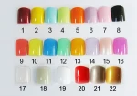 RISESUN ABS Nail Design Artificial Fingernails False Toenail Toe Nail Art Tips