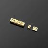 RMB Yuan Sign Magnetic Combined Price Cubes Mini Digit Pricing Tag Blocks Glod Metal For Jewelry Show Case Shelf Edge