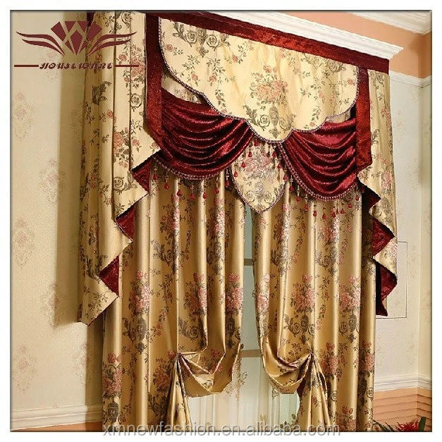 rod pocket window curtain, curtains for sale ,luxury drapes curtains