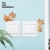 Import ROOGO Cute Deer Wall Stickers Home Livingroom and Bedroom Switch Stickers Home Decoration Ornaments from China
