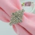 Import rose gold napkin ring crown for wedding banquet party napkin decoration from China