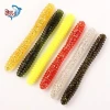Rosewood soft fishing lure worm 10cm 7g bass fishing rig salt Artificial Soft Plastic Silicone Bait Fishing tackle peche