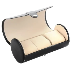 Round Watch Case Buy Round Watch Travel Case Logo Three Pillows Bracelet Organizer ...
