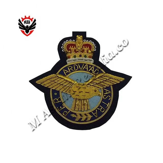 Royal Army Medical Corps Blazer Hand Embroidery wool Cut out Badge