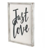 Rustic Farmhouse Home Wood Panels wall word decor