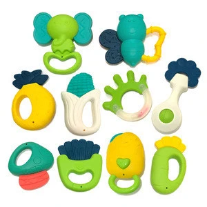 Safety baby  product  environment materials baby rattle set infant Training toys for made in China