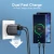 Import Safety Protection QC 3.0A PD Quick Fast LED Charging Mobile Phone Interface Power Universal Adapter 4USB Safe Charger for iphone from China