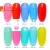 Import Salon 20 Colors Acrylic Transparent Dipping Powder Without Lamp Cure Glitter Nails Dip Powder DIY Nail Art Decorations from China