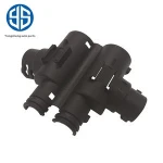 Schlemmer Right Angle PA66 AMP black Cover - Cable Exit 9806172-1