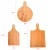 Import Schneidebrett Bambus 100% Nature Small Bamboo Chopping Board With Handle For Meat  And Vegetables Bamboo cutting board from China