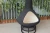 Import SEB Black Clay Chiminea Wood Fire Exterior Moderna, Outdoor Mexican Chimenea Garden Fire Pit Patio Heaters from China