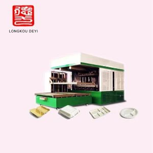 Semi Automatic Tableware Production Line Paper Lunch Box Making Machinery