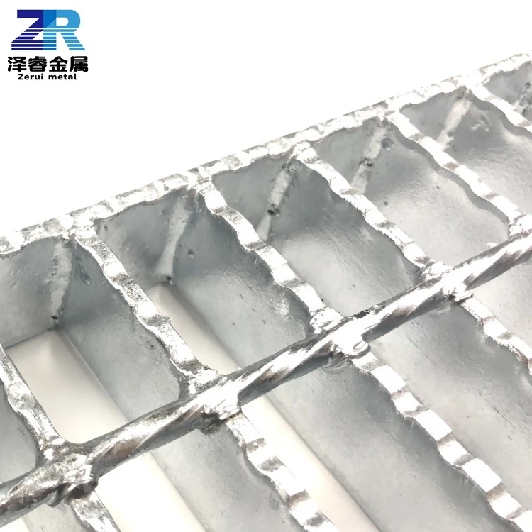 Serrated Style Steel Grating Hot-dip Galvanized Expanded Metal Mesh Grill Trench Walkway Cover