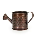 Set of Three Garden Watering Pots Hand Crafted with Iron