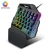 Import [Set with H300 Mouse] HXSJ V100 Multi-color Backlight Single-handed Game Keyboard Laptop Game Controller for PUBG Keyboard from China