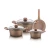 Import SGS Certificated 7 Pcs Wholesale Nonstick Cookware Sets Eco-Friendly Cookware from China