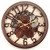 Import shabby chi vintage antique old style gear wall clock from China