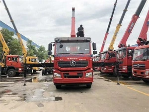 Shanqi 16 ton mobile boom pickup truck crane truck