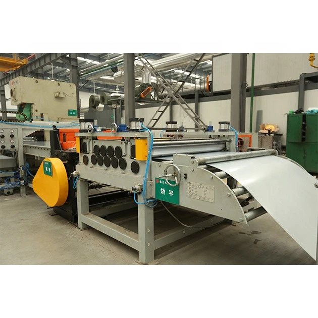 Sheet Metal Coil Straightening and Leveling Cut to Length Line Machine