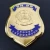 Import Shield Shape Security Guard Brass dieStamped soft enamel Badge from China