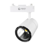 Showroom accessory white housing 20W cob led modern track lighting