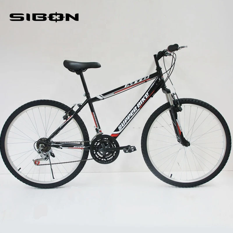 SIBON B0230101 26 inch 21 speed suspension fork adult aluminium alloy rim china mtb bicycle