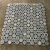 Import Silver Metal Mixed Beige Broken Hexagon Glass Mosaic Tiles from China
