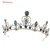 Import Silver Wedding Accessories Handwork Tiara Rhinestone Adult Tiaras And Crown Accessories Blue Pageant Crowns from China