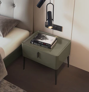Simple And Stylish Light Luxury Bedroom Locker Bedside Table