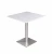 Import Simple modern design MDF dining room table with Chromed Steel Base T-10 from China