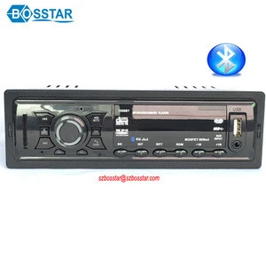 Single din Car MP3 Radio Player with AUX Input and Remote Control